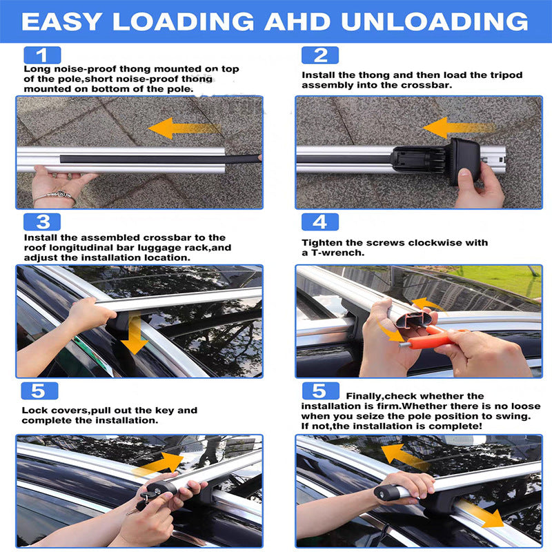 Roof Rack Crossbars For Car Modification