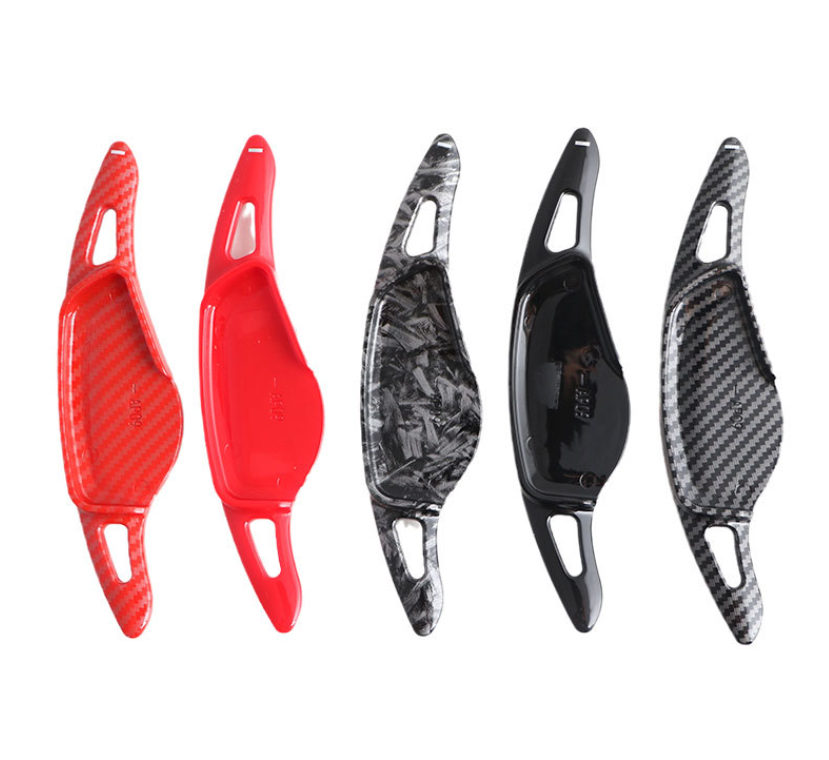 Carbon Fiber Steering Wheel Paddle Interior Modification
