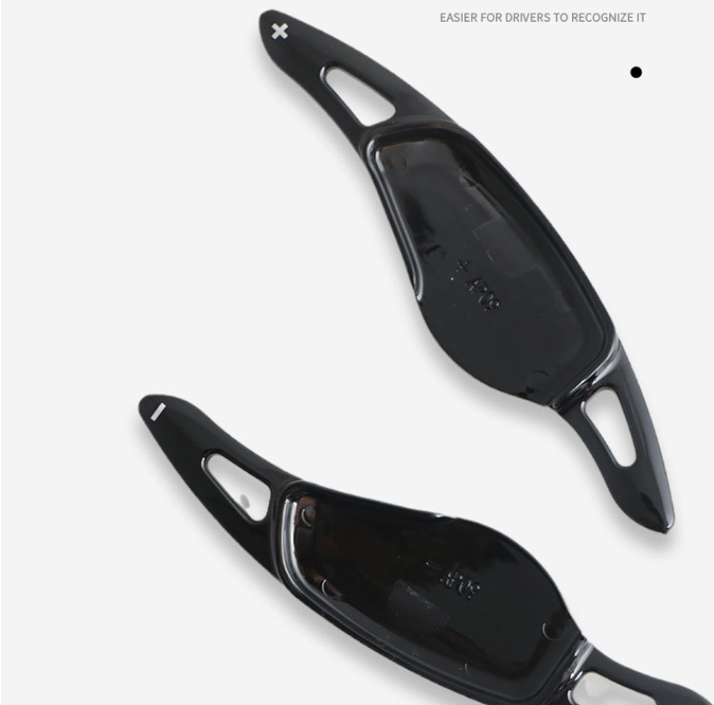 Carbon Fiber Steering Wheel Paddle Interior Modification