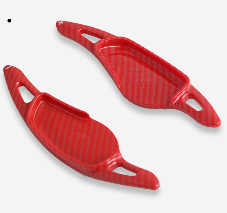 Carbon Fiber Steering Wheel Paddle Interior Modification