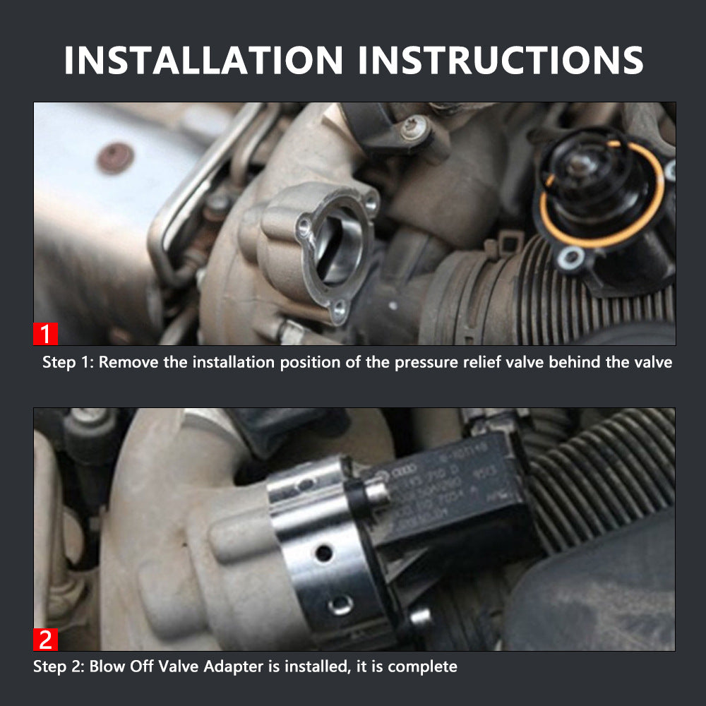 Car Modification Fittings Turbo Exhaust Valve Adapter