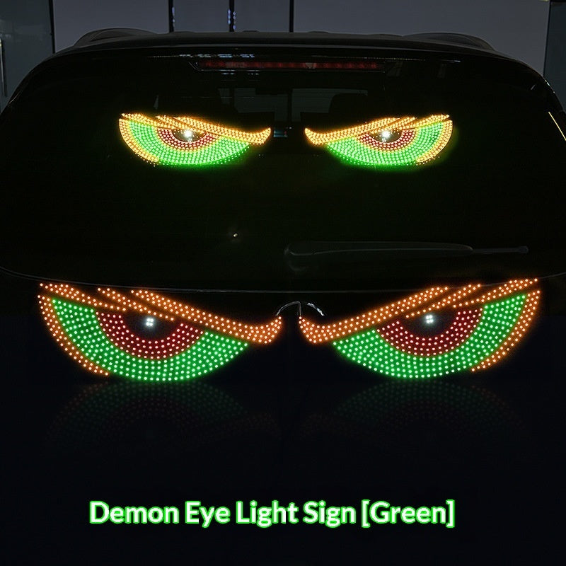 Dynamic Car Light Sticker LED Display