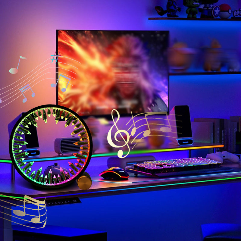 RGB Pickup Ambience Light LED Decoration Seven-color Night Light