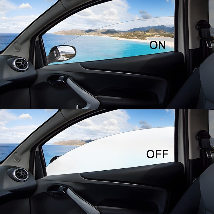 Transparent Electrically Controlled Atomized Glass Film