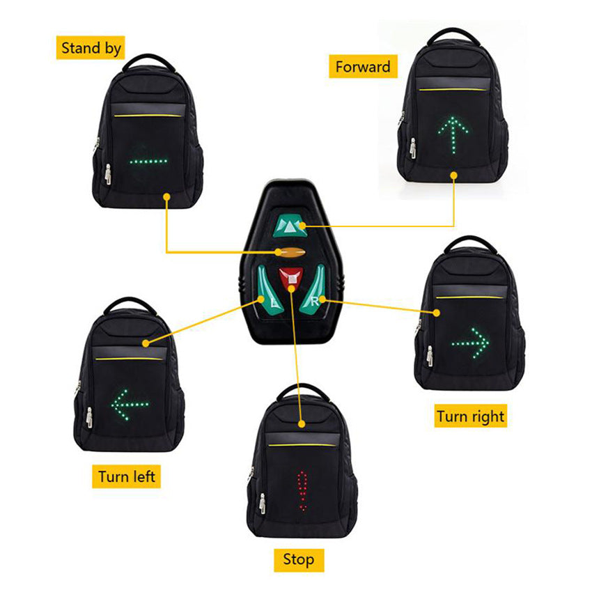 Wireless Remote Control LED Luminous Package Turn Signal