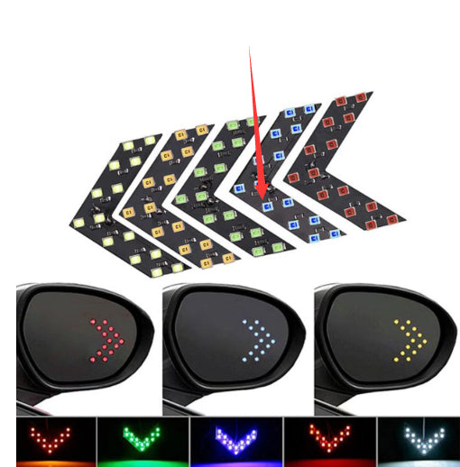 Car Rearview Mirror Turn Signal
