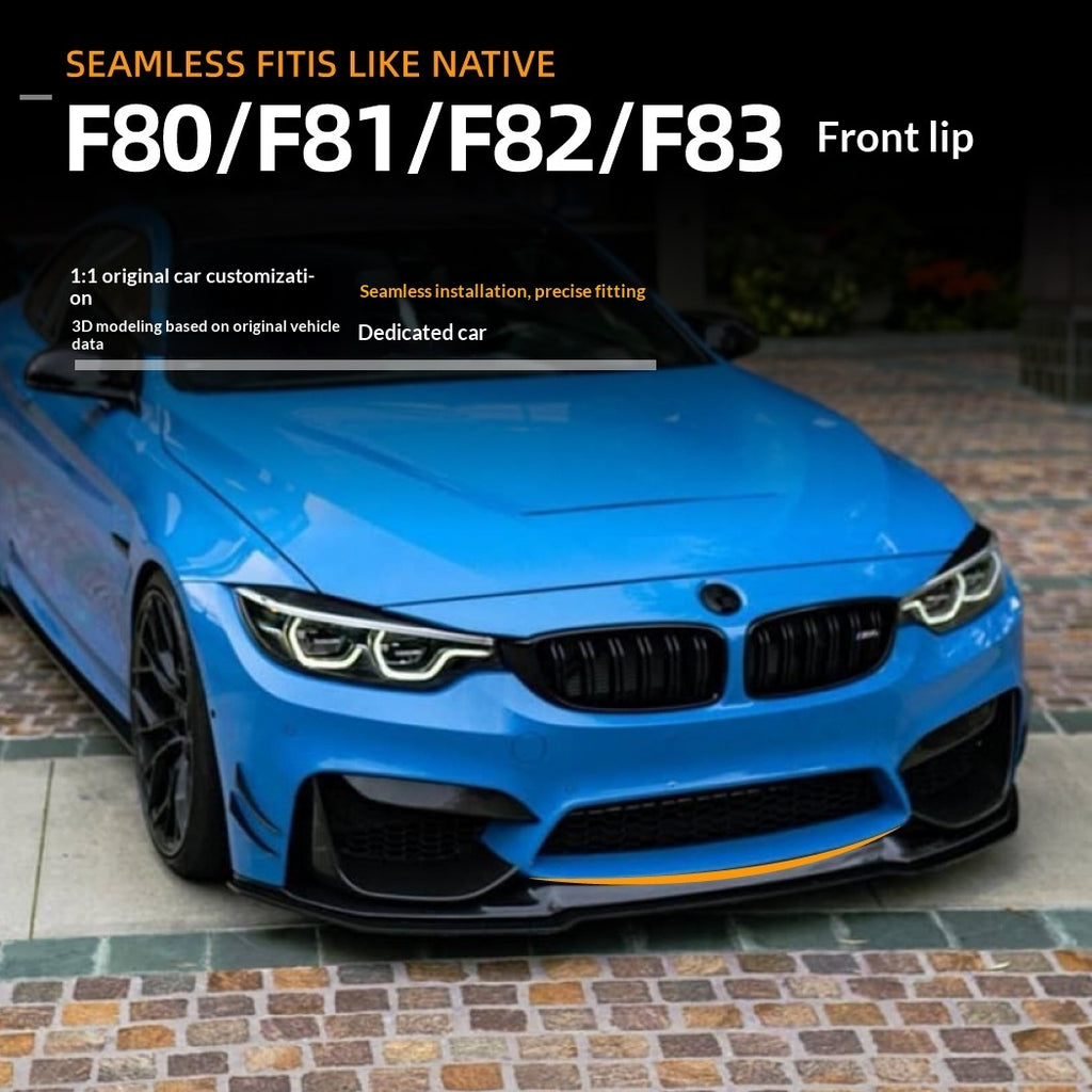 Front Lip Spoiler Modification For BMW 3 Series 4 Series BMW M3 F80F81 M4 F82F83