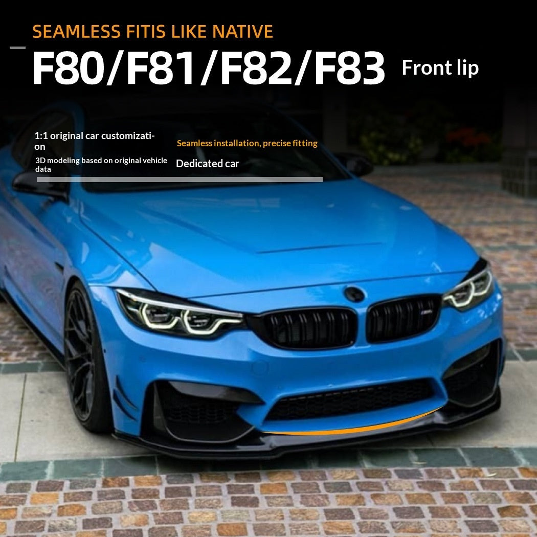 Front Lip Spoiler Modification For BMW 3 Series 4 Series BMW M3 F80F81 M4 F82F83