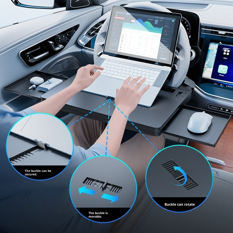 Multifunctional Mechanical Universal Extended Car Steering Wheel Table Board