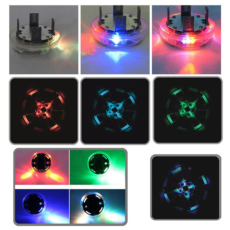 Car Seven-color Running Light Modification Decorative Tire Lights