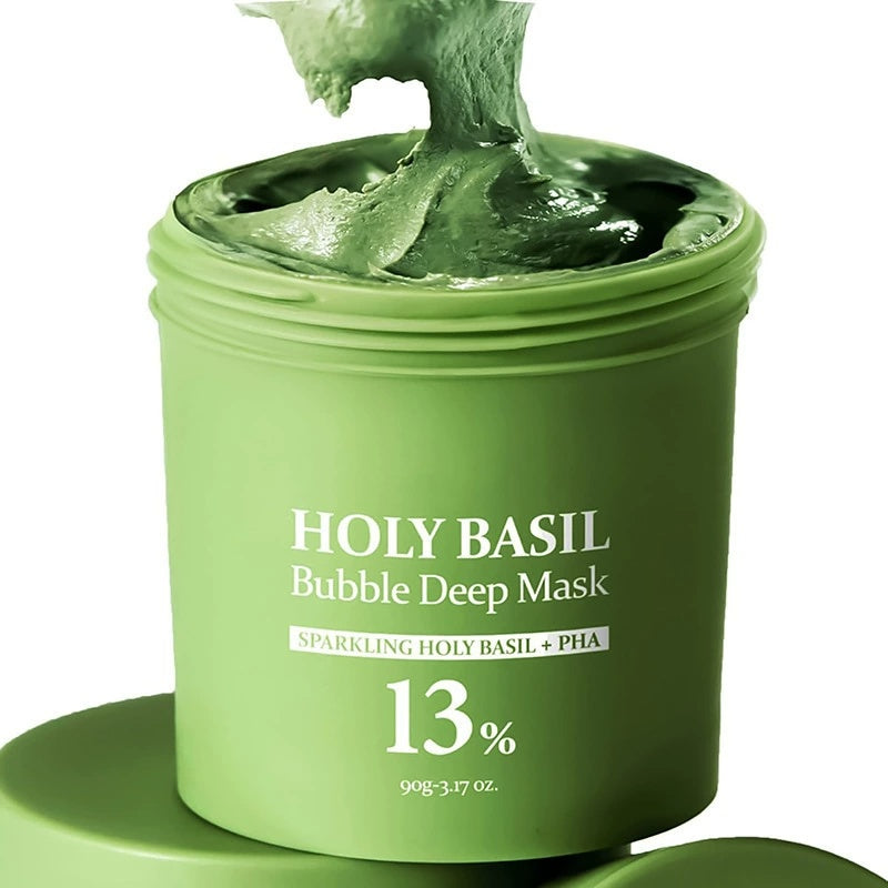 Holy Basil Sparking Bubble Maskbaok
