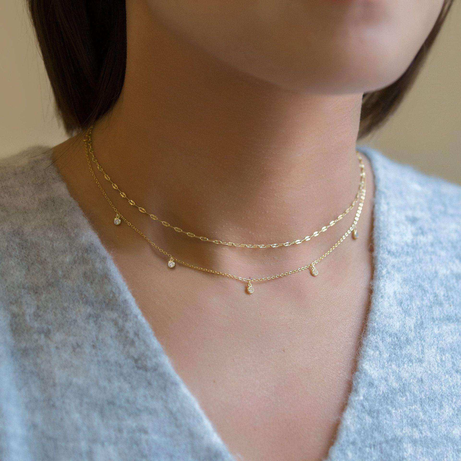 Waterdrop Chain Necklace
