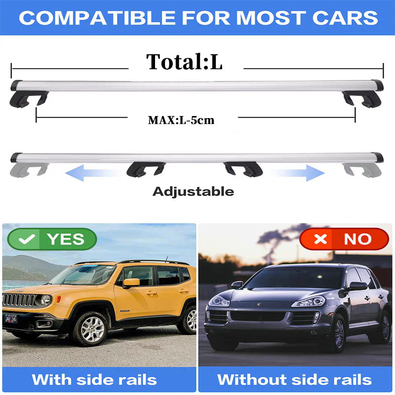 Roof Rack Crossbars For Car Modification