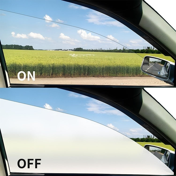 Transparent Electrically Controlled Atomized Glass Film