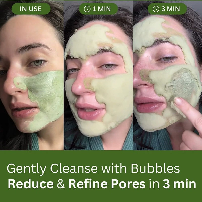 Holy Basil Sparking Bubble Maskbaok