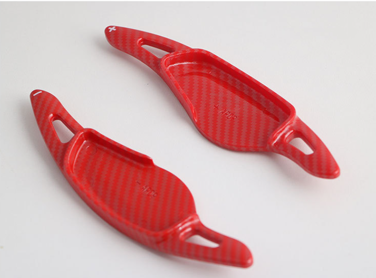 Carbon Fiber Steering Wheel Paddle Interior Modification