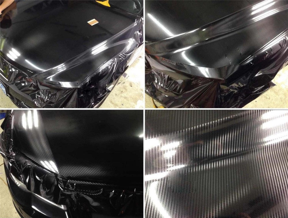 Slitting Interior And Exterior Decoration 5d 6D Color Change Sticker Car Carbon Fiber Film 30 300cm Multi-specification J21