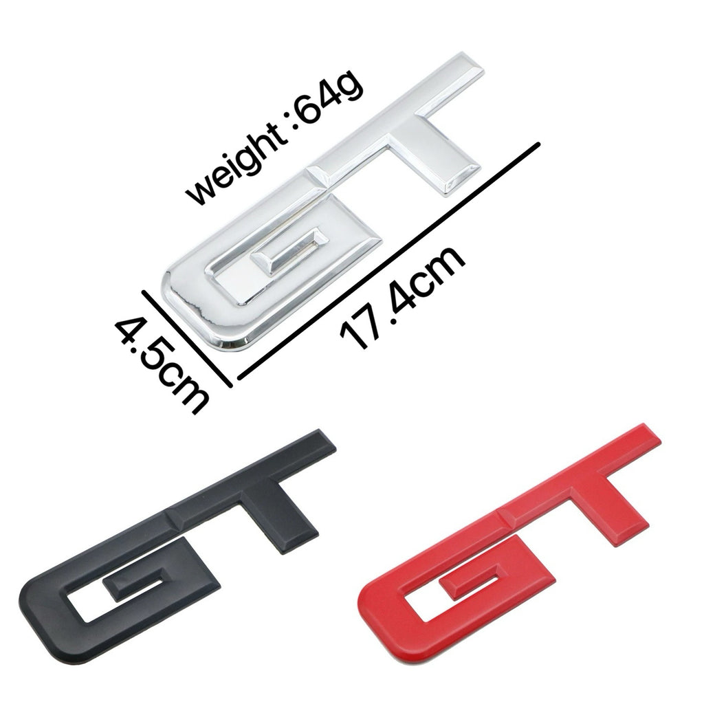 Suitable For Car Badge Modification Metal Bumper Stickers