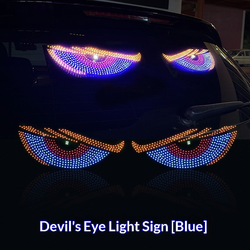 Dynamic Car Light Sticker LED Display
