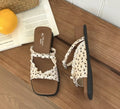 Small Floral Platform Sandals, 2026 Summer Height Increase Bow One-Strap Beach Slippers For Wome