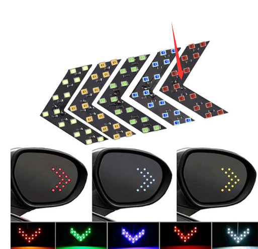 Car Rearview Mirror Turn Signal