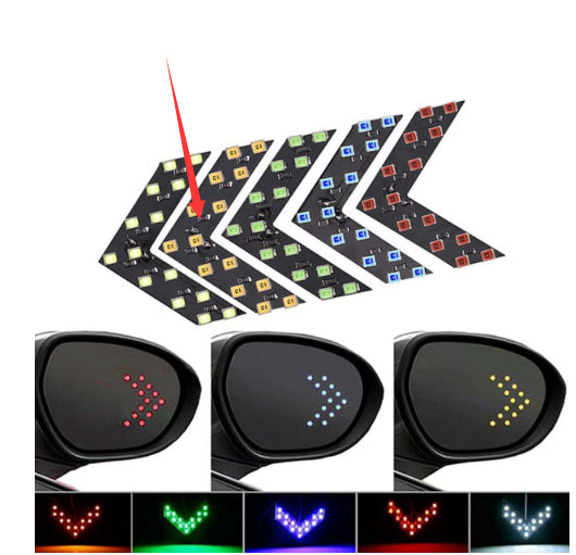 Car Rearview Mirror Turn Signal